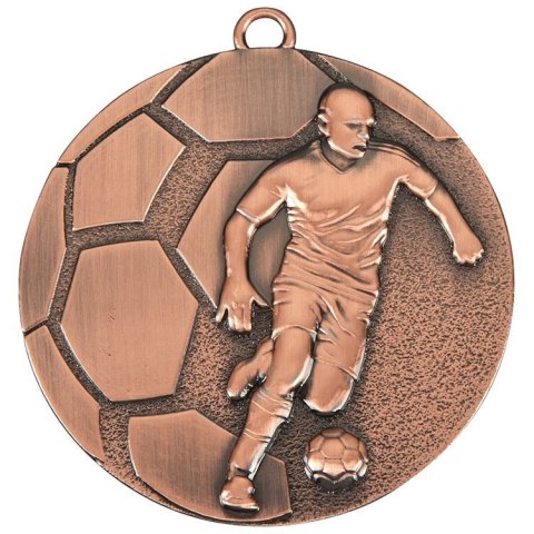 Medal piłka nożna brązowy śr.50mm Medal piłka nożna brązowy śr.50mm