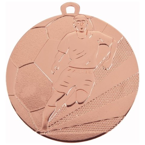 Medal piłka nożna brązowy śr.70mm Medal piłka nożna brązowy śr.70mm