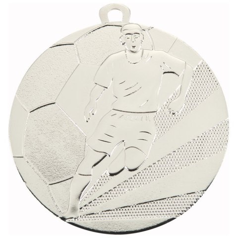 Medal piłka nożna srebrny śr.70mm Medal piłka nożna srebrny śr.70mm