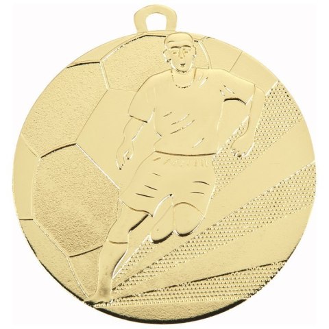 Medal piłka nożna złoty śr.70mm Medal piłka nożna złoty śr.70mm