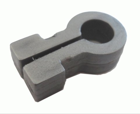 Haczyk zaczep do mocowania siatki Yakimasport szary 29x14x8mm Haczyk zaczep do mocowania siatki Yakimasport szary 29x14x8mm