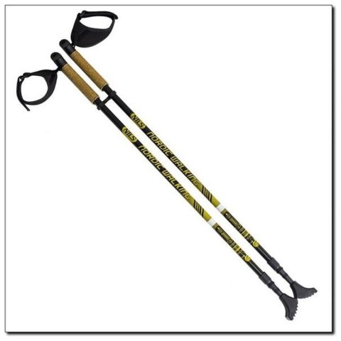 Kije Nordic Walking Nils Extreme żółto-czarne aluminiowe Kije Nordic Walking Nils Extreme żółto-czarne aluminiowe
