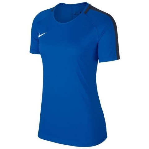 Koszulka damska Nike Dry ACADEMY 18 FOOTBALL niebieska piłkarska, sportowa Koszulka damska Nike Dry ACADEMY 18 FOOTBALL niebieska piłkarska, sportowa