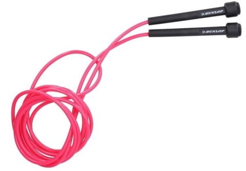 Skakanka Szybkościowa Pvc 275cm Dunlop różowa Skakanka Szybkościowa Pvc 275cm Dunlop różowa