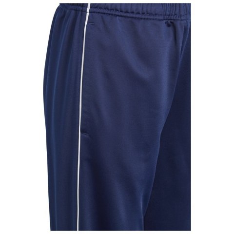 Spodnie treningowe dziecięce adidas Core18 Polyester Pant Youth granatowe sportowe Spodnie treningowe dziecięce adidas Core18 Polyester Pant Youth granatowe sportowe