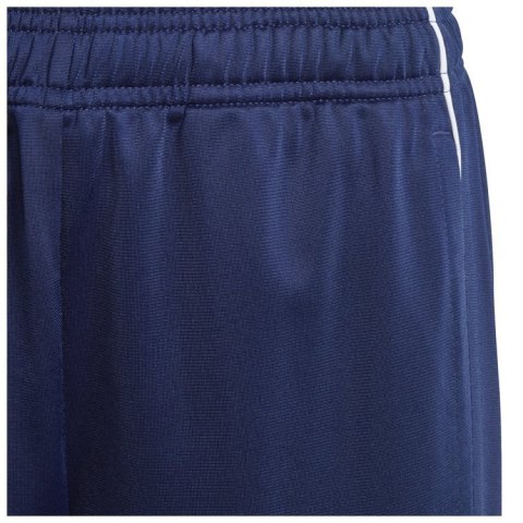 Spodnie treningowe dziecięce adidas Core18 Polyester Pant Youth granatowe sportowe Spodnie treningowe dziecięce adidas Core18 Polyester Pant Youth granatowe sportowe