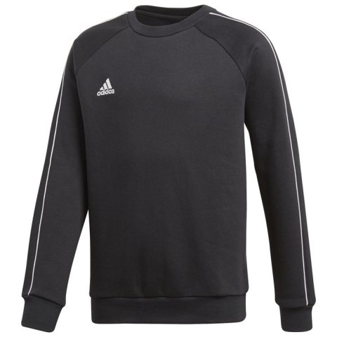 Bluza dziecięca adidas Core18 Sweat Top Youth czarna bez kaptura treningowa Bluza dziecięca adidas Core18 Sweat Top Youth czarna bez kaptura treningowa