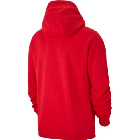 Bluza juniorska NIKE Club19 czerwona kangurka z kapturem Bluza juniorska NIKE Club19 czerwona kangurka z kapturem