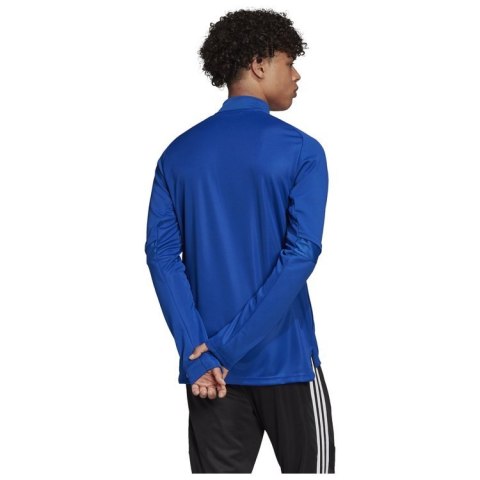 Bluza piłkarska męska adidas Condivo20 niebieska rozpinana Bluza piłkarska męska adidas Condivo20 niebieska rozpinana