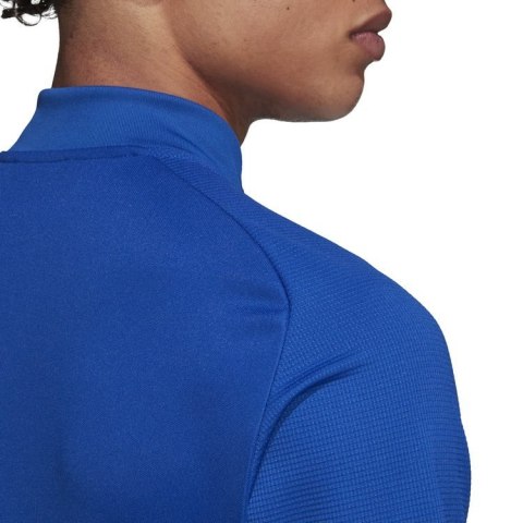 Bluza piłkarska męska adidas Condivo20 niebieska rozpinana Bluza piłkarska męska adidas Condivo20 niebieska rozpinana