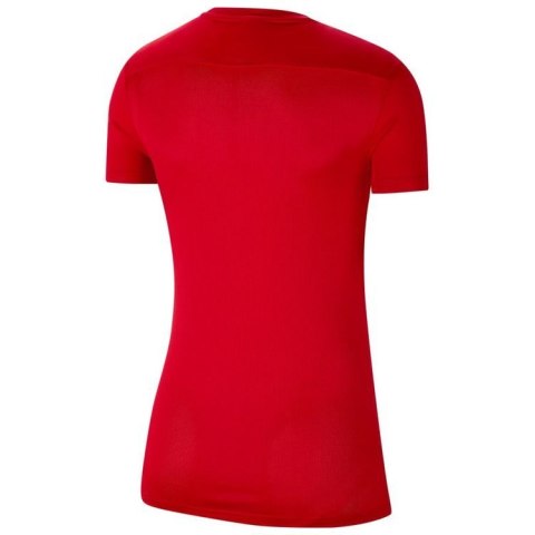 Koszulka damska NikeDri-FIT Park VII czerwona piłkarska, sportowa Koszulka damska NikeDri-FIT Park VII czerwona piłkarska, sportowa