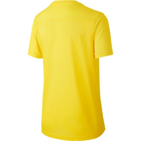 Koszulka dziecięca Nike Dri-FIT Park VII żółta sportowa, piłkarska Koszulka dziecięca Nike Dri-FIT Park VII żółta sportowa, piłkarska