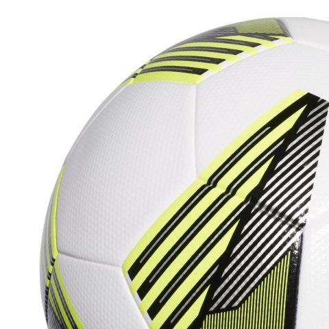 Piłka Nożna adidas Tiro League treningowa biało-czarno-żółta Piłka Nożna adidas Tiro League treningowa biało-czarno-żółta