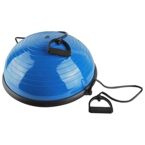 Piłka gimnastyczna z linkami Bosu Ball Trainer Yakimasport niebiesko-czarny Piłka gimnastyczna z linkami Bosu Ball Trainer Yakimasport niebiesko-czarny