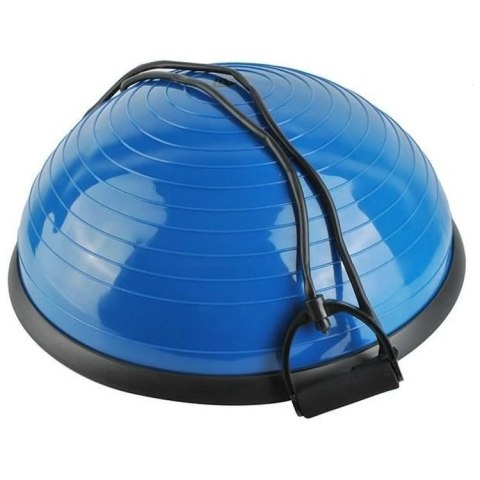 Piłka gimnastyczna z linkami Bosu Ball Trainer Yakimasport niebiesko-czarny Piłka gimnastyczna z linkami Bosu Ball Trainer Yakimasport niebiesko-czarny