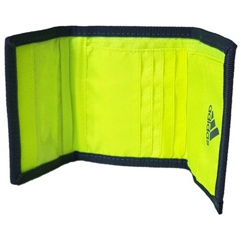 Portfel adidas Real Madrid Wallet ciemnoszaro-żółty Portfel adidas Real Madrid Wallet ciemnoszaro-żółty