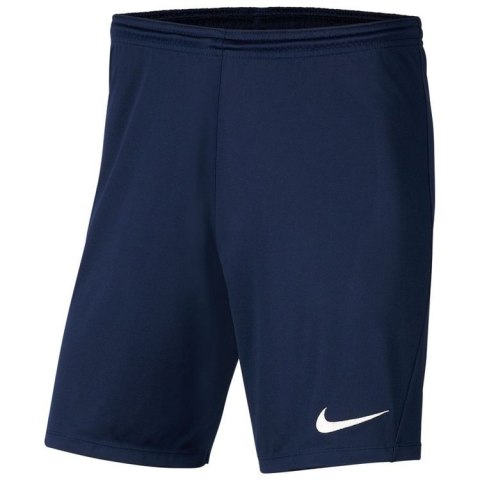 Spodenki męskie sportowe Nike Dri-FIT Park III granatowe poliestrowe Spodenki męskie sportowe Nike Dri-FIT Park III granatowe poliestrowe
