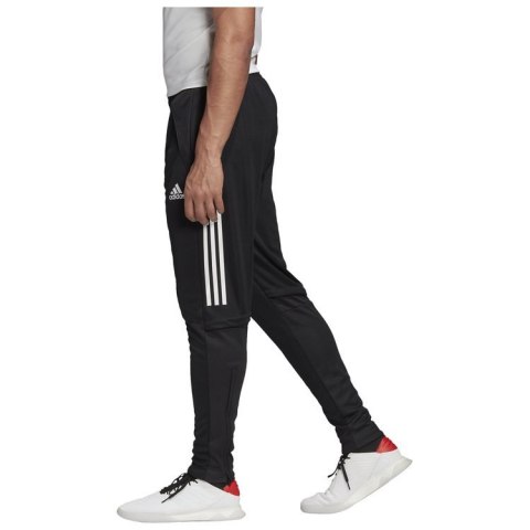 Spodnie dresowe męskie adidas Condivo 20 czarne poliestrowe Spodnie dresowe męskie adidas Condivo 20 czarne poliestrowe