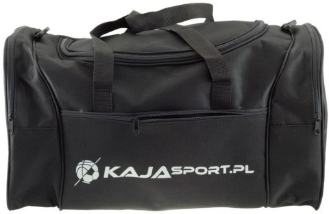 Torba sportowa Kajasport czarna na ramię treningowa średnia Torba sportowa Kajasport czarna na ramię treningowa średnia