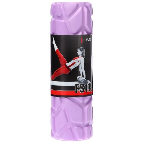 Wałek Roller do masażu, ćwiczeń HMS Fitness FS119 30cm fioletowy Wałek Roller do masażu, ćwiczeń HMS Fitness FS119 30cm fioletowy