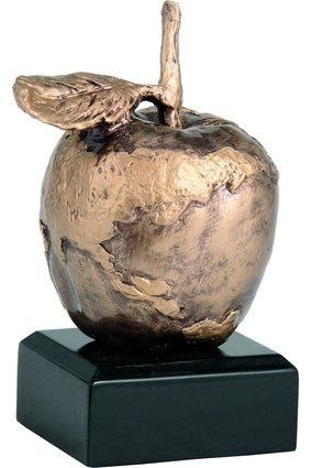Statuetka Tryumf RTY1105BR brązowa jabłko ekologia
