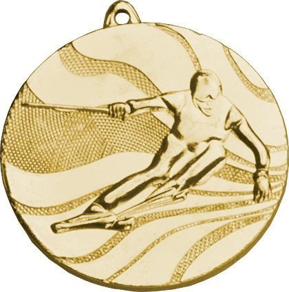 Medal Tryumf MMC4950B złoty narciarstwo sportowy Medal Tryumf MMC4950B złoty narciarstwo sportowy