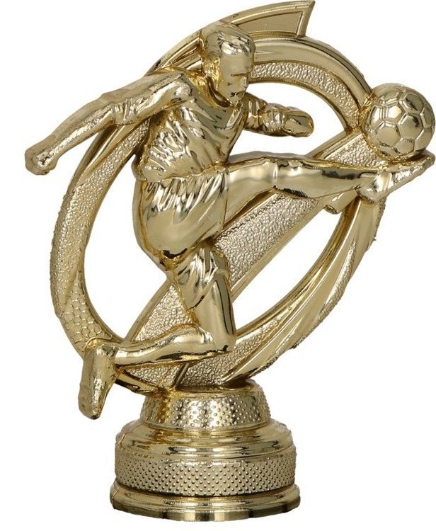 Figurka Tryumf B305G złota piłka nożna sportowa Figurka Tryumf B305G złota piłka nożna sportowa