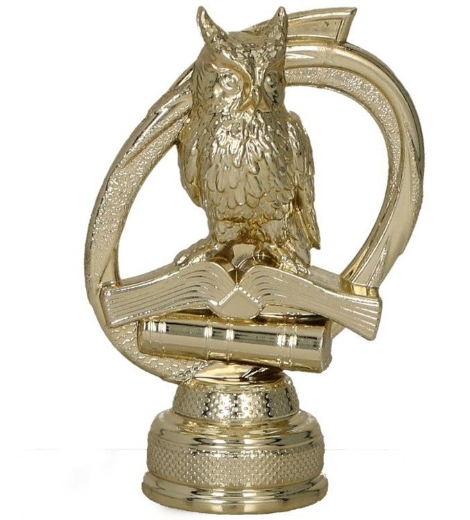 Figurka Tryumf T B314 złota sowa naukowa Figurka Tryumf T B314 złota sowa naukowa
