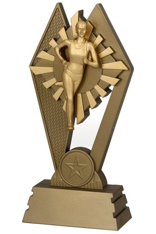 Statuetka Tryumf RP3013 złota biegi sportowa Statuetka Tryumf RP3013 złota biegi sportowa
