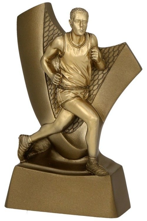 Statuetka Tryumf RP4016 złota biegi sportowa Statuetka Tryumf RP4016 złota biegi sportowa