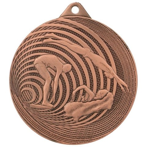 Medal pływanie MMC3074 stalowy 70mm Medal pływanie MMC3074 stalowy 70mm