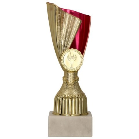Puchar plastikowy złoto-różowy 9221