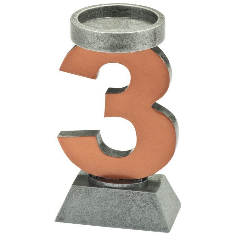Statuetka FX113 brązowa trzecie miejsce okolicznościowa Statuetka FX113 brązowa trzecie miejsce okolicznościowa