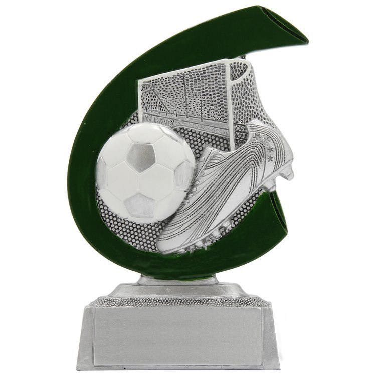 Statuetka FG255 srebrna piłka nożna sportowa Statuetka FG255 srebrna piłka nożna sportowa