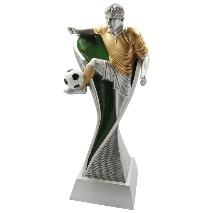 Statuetka FG4020 złotosrebrna piłka nożna sportowa Statuetka FG4020 złotosrebrna piłka nożna sportowa