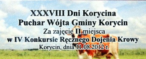 Tabliczka na trofea Tabliczka na trofea