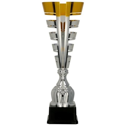 Puchar metalowy srebrno-złoty 1067