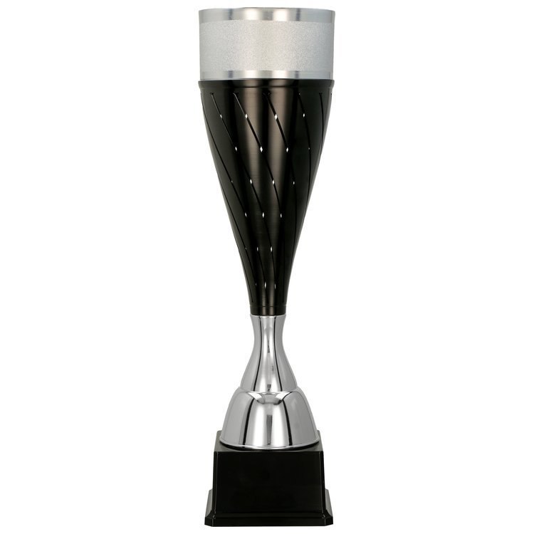 Puchar Tryumf 3147 srebrno-czarny metalowy