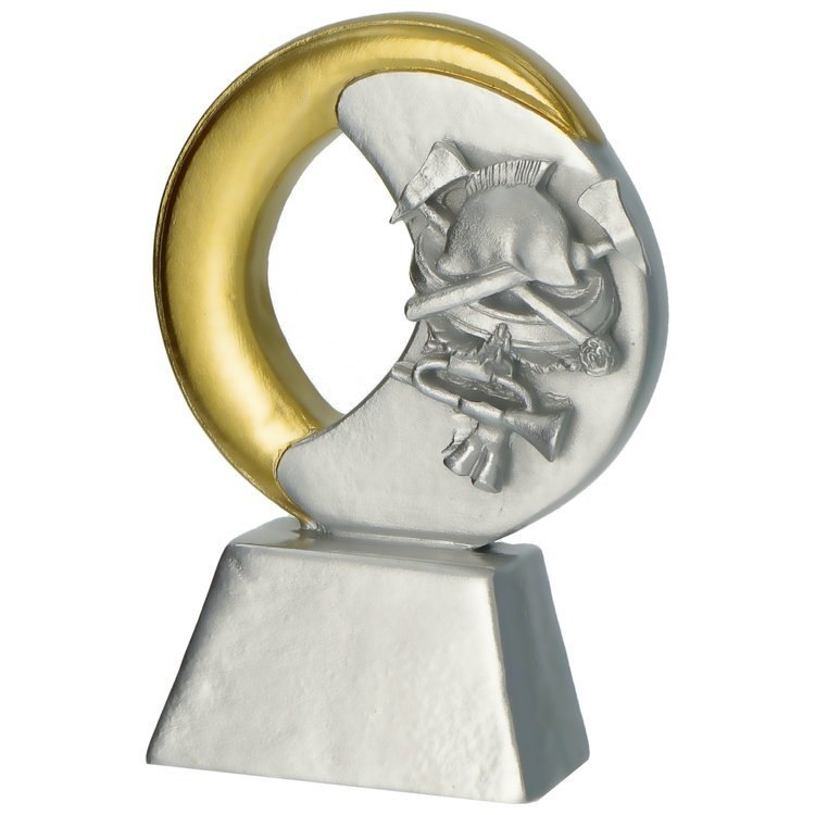 Statuetka odlewana Strażactwo Straż Pożarna 10 cm RE035 Statuetka odlewana Strażactwo Straż Pożarna 10 cm RE035