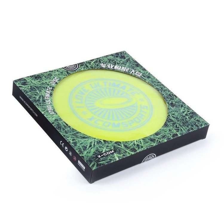 FRISBEE X-COM UT175 I LOVE ULTIMATE YELLOW FRISBEE X-COM UT175 I LOVE ULTIMATE YELLOW