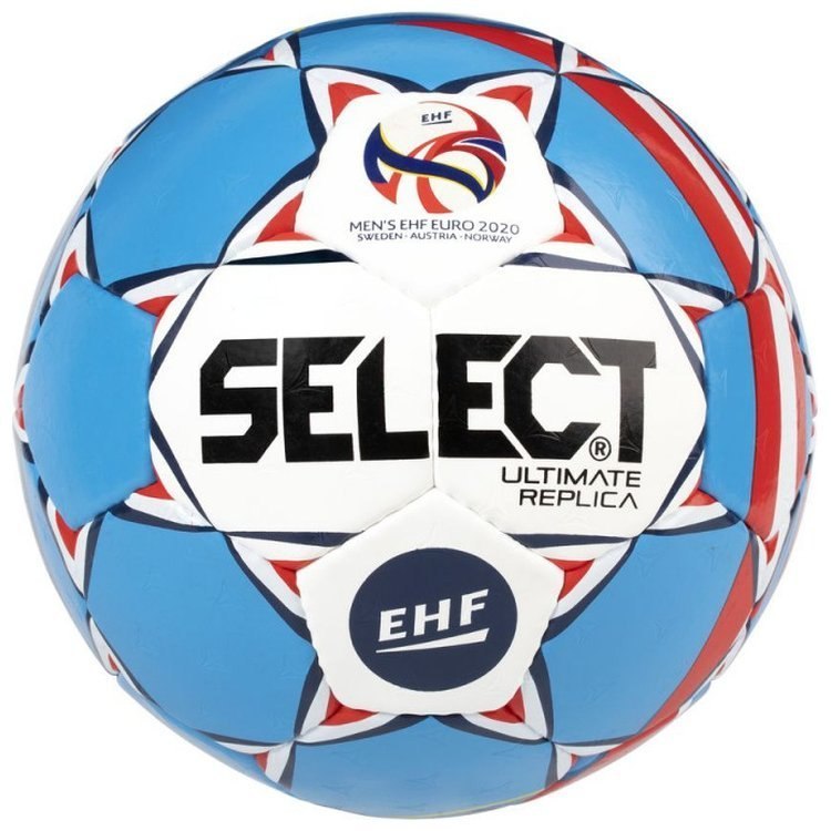 Piłka ręczna Select ULTIMATE REPLICA niebiesko biała EHF