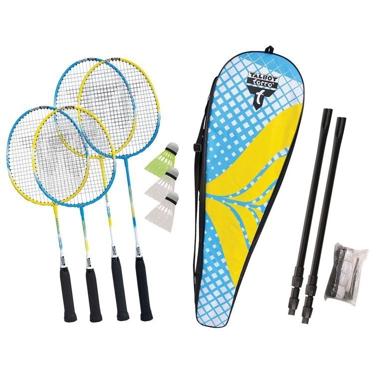 BADMINTON FAMILY SET Zestaw Do Gry TALBOT TORRO BADMINTON FAMILY SET Zestaw Do Gry TALBOT TORRO