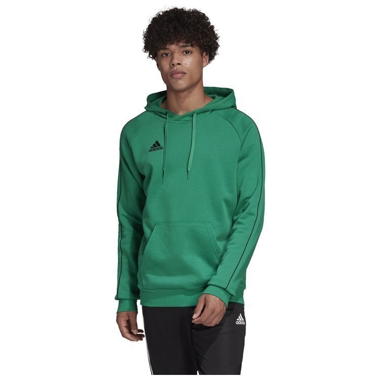 Bluza dziecięca adidas MS CORE18 zielona z kapturem Bluza dziecięca adidas MS CORE18 zielona z kapturem