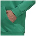 Bluza dziecięca adidas MS CORE18 zielona z kapturem