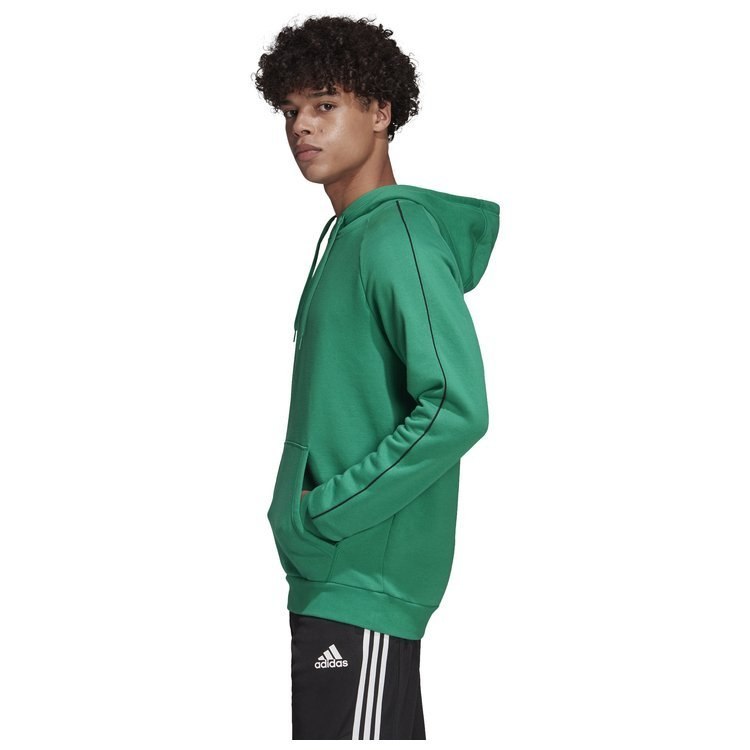 Bluza męska adidas MS CORE18 zielona z kapturem Bluza męska adidas MS CORE18 zielona z kapturem