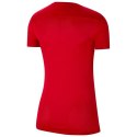 Koszulka damska NikeDri-FIT Park VII czerwona piłkarska, sportowa