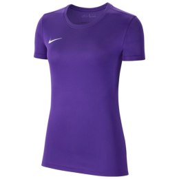 Koszulka damska NikeDri-FIT Park VII fioletowa piłkarska, sportowa
