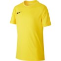 Koszulka dziecięca Nike Dri-FIT Park VII żółta sportowa, piłkarska