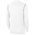 Koszulka z długim rękawem juniorska Nike PARK biała sportowa, piłkarska