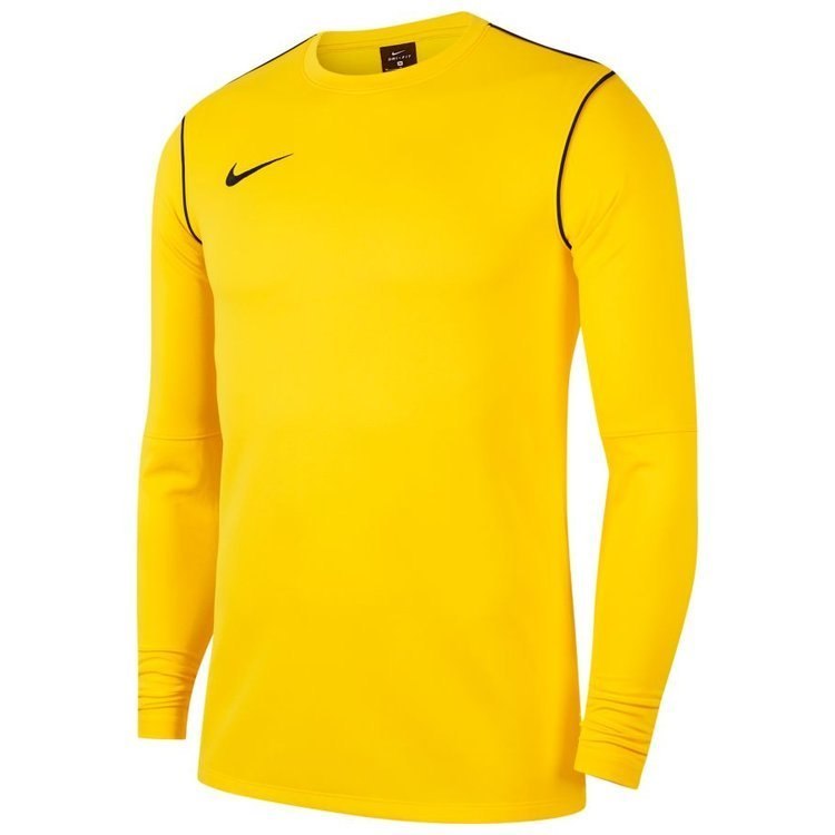 Koszulka z długim rękawem juniorska Nike PARK żółta sportowa, piłkarska